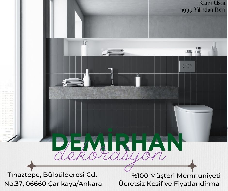 Çankaya Banyo Tuvalet Tadilat