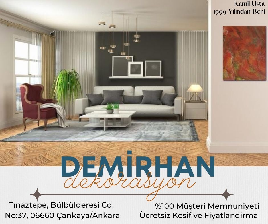 Çankaya'da Dekorasyon Firmaları 