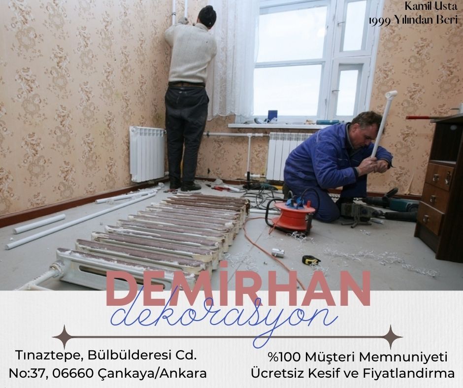 Çankaya'da Ev Dekorasyon Firmaları 